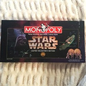 STAR WARS MONOPOLY LIMITED COLLECTOR'S EDITION